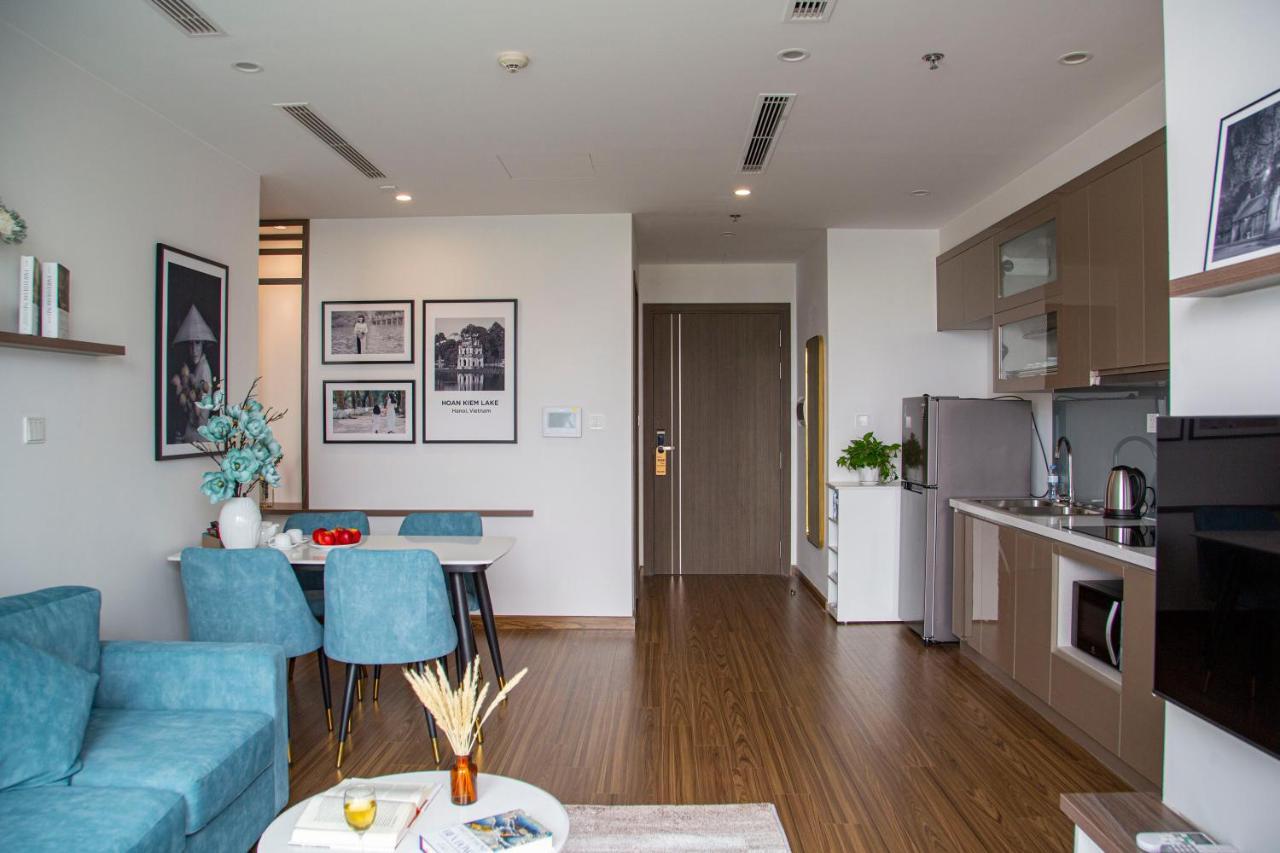 Aspaces Serviced Apartments - Vinhomes West Point ハノイ市 エクステリア 写真