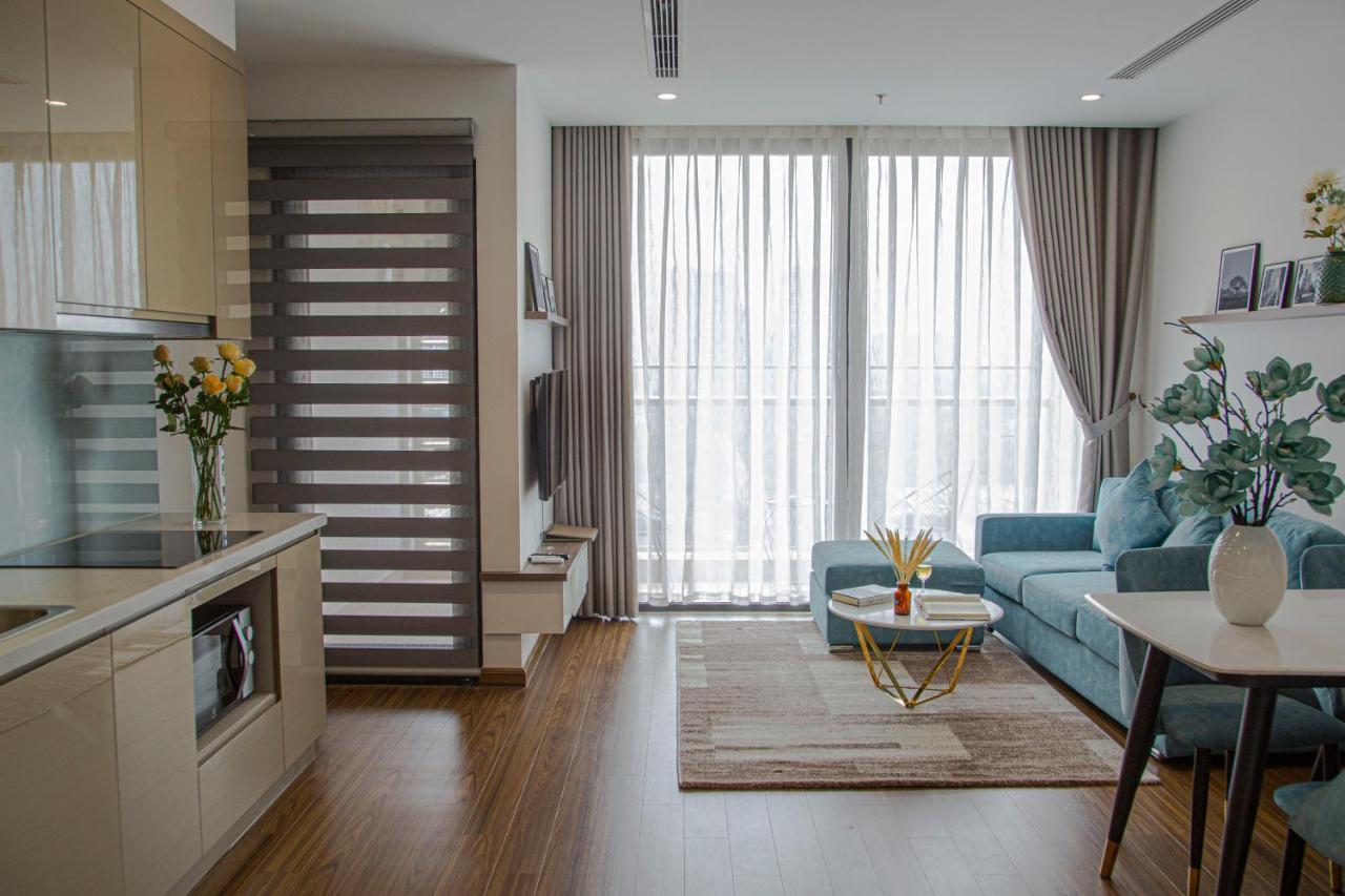Aspaces Serviced Apartments - Vinhomes West Point ハノイ市 エクステリア 写真