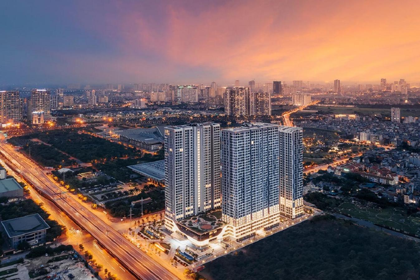 Aspaces Serviced Apartments - Vinhomes West Point ハノイ市 エクステリア 写真